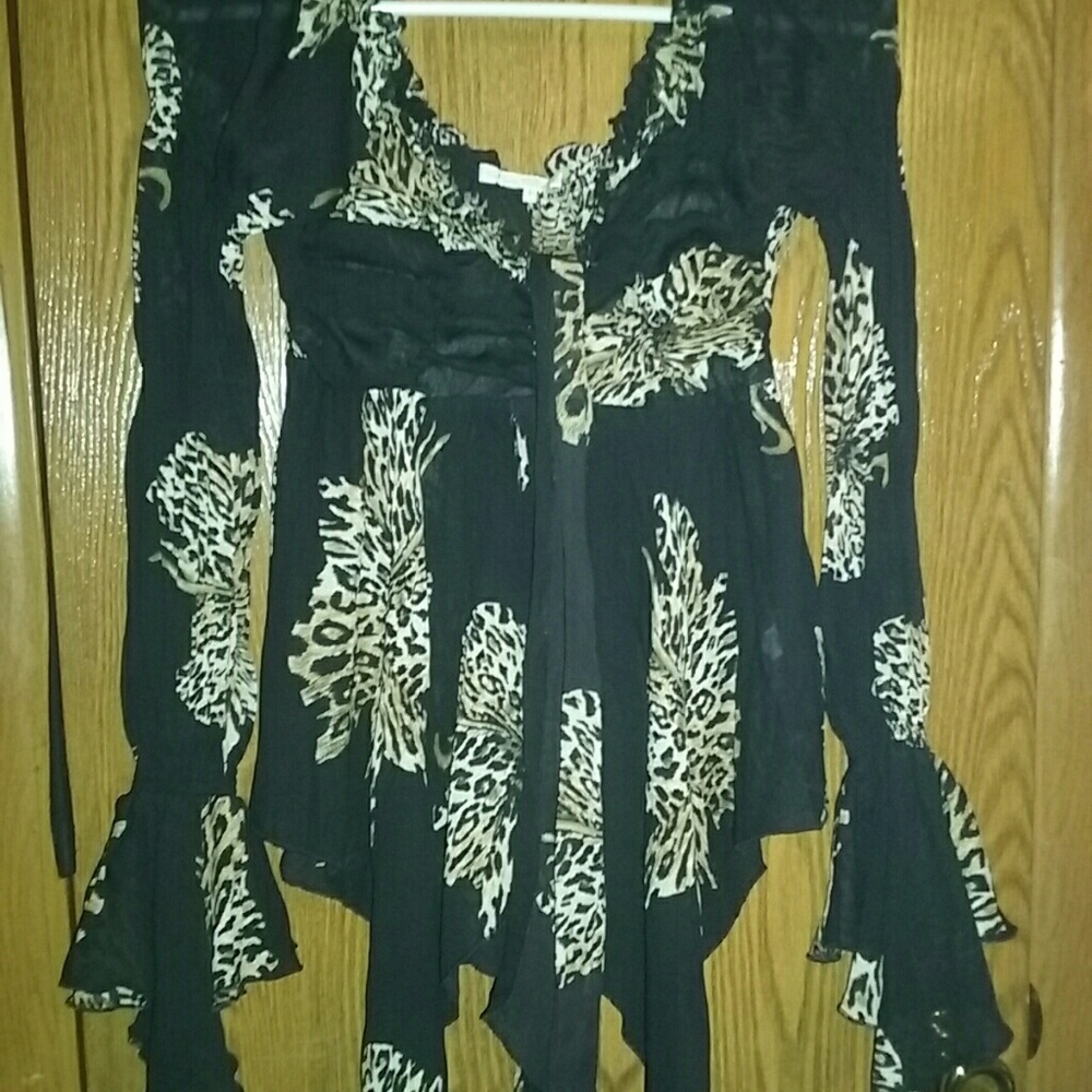Beautiful black animal print